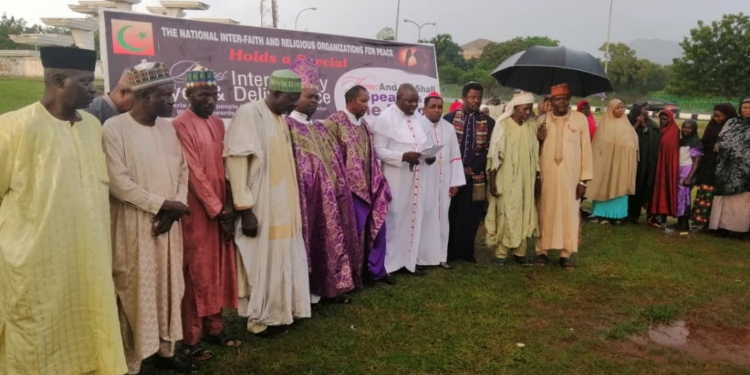 Clerics at 40 days Inter-Faith prayers for Nigeria