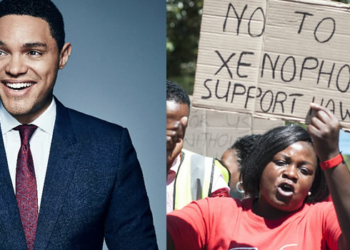 Trevor Noah, Xenophobic protest