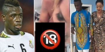 Ghanaian footballer, Afriyie Acquah in an indecent act, ex wife reacts