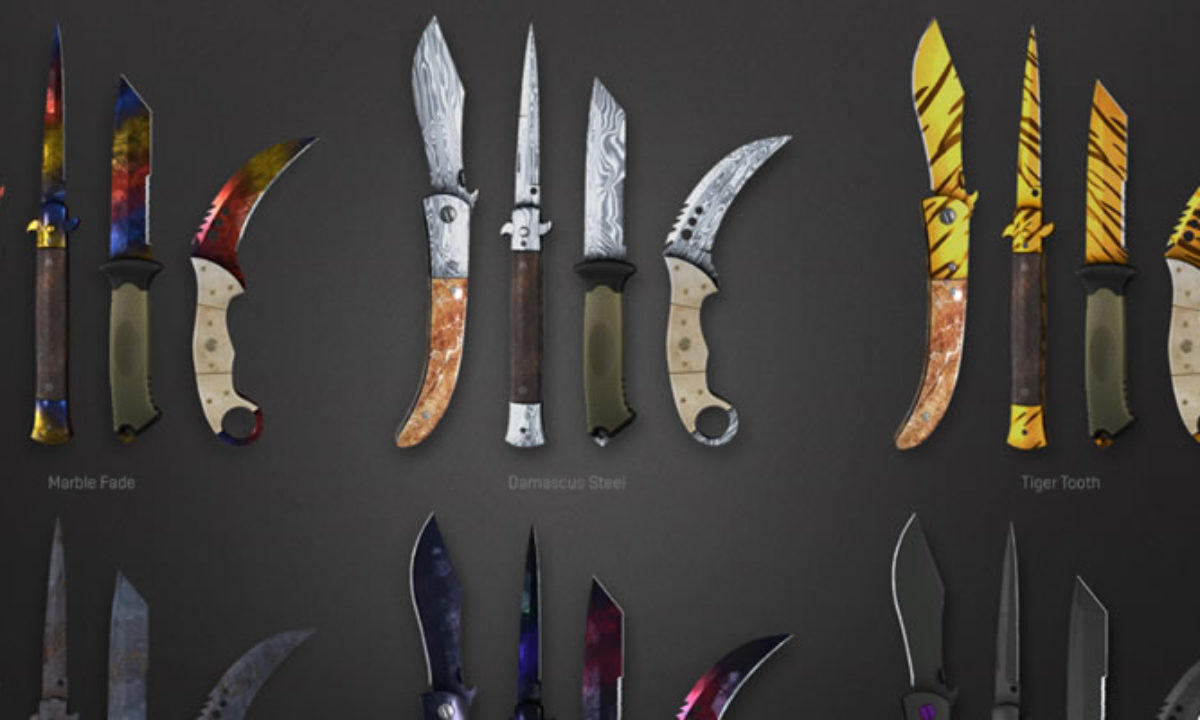 Popularity of CS: GO Knives