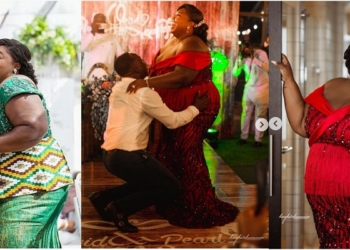 Ghanaian Groom And His Plus-Size Bride