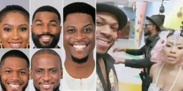BBNaija 2019 Peper Dem Gang, Top 5 Finalists: Frodd, Omashola, Mike, Mercy, and Seyi