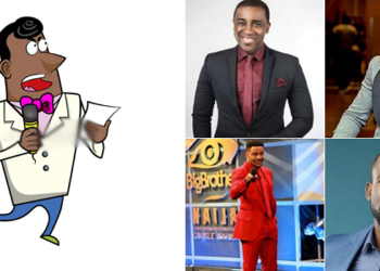 stock photo; depicting a TV host, Frank Edoho, Uti, Ebuka, Joseph Benjamin