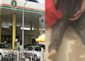 NNPC Mega Station, Scene of a robbery [Image for depiction only]