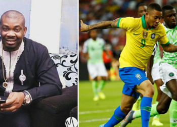Don Jazzy, Nigeria vs Brazil