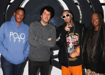 Tyga and Columbia Records reps