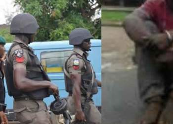 [Nigerian Policemen - Image for depiction only]