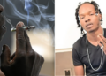 Man smoking weed[Image for depiction purpose only], Naira Marley