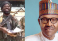 Boko Haram Leader Shekau , President Muhammadu Buhari
