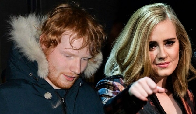 Ed Sheeran and  Adele
