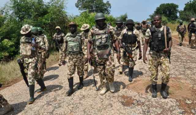 Nigerian Army Troops