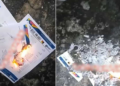Boy burns school certificates to ashes, says school is a major scam (Video)