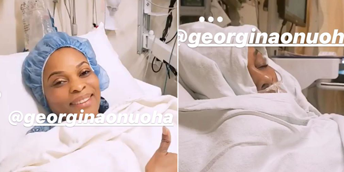 Actress Georgina Onuoha in and out of surgery