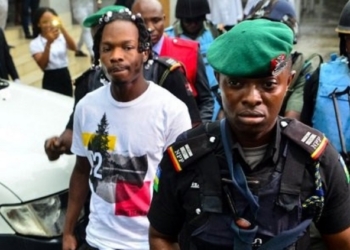 FILED PHOTO: Naira Marley, NP OfficersFand EFCC officials heading to court