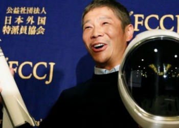 Japanese billionaire Yusaku Maezawa