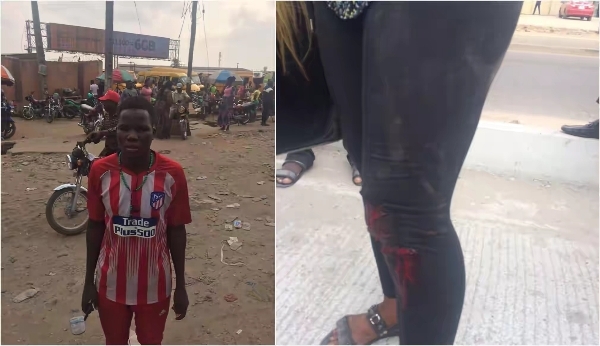 L-R Okada man, injury of the passenger