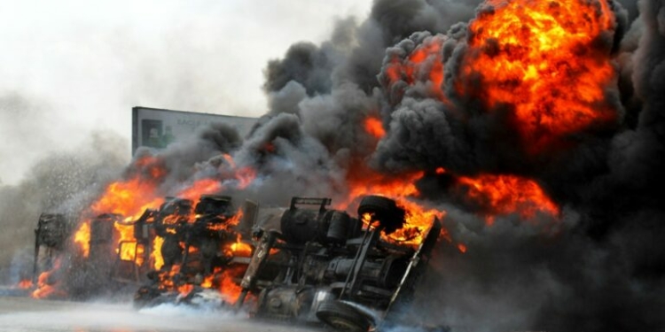 File Image: Petrol Tanker Explosion
