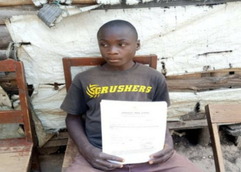 14-year-old Isaiah Wanjala