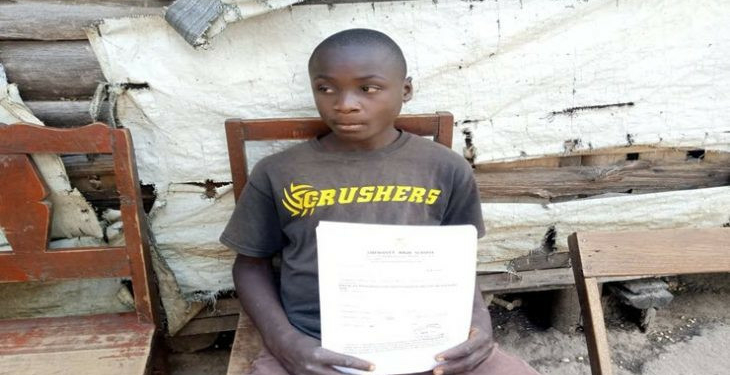 14-year-old Isaiah Wanjala