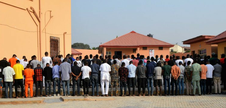 Suspected 'yahoo boys'