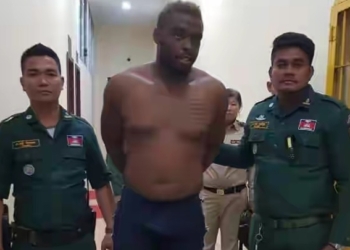 21-year-old Nigerian national arrested in Cambodia