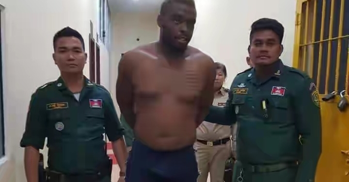 21-year-old Nigerian national arrested in Cambodia