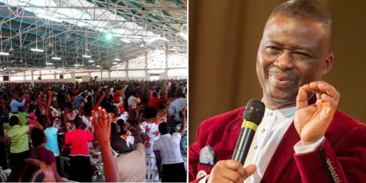 Cross sections of MFM Church and  G.O, Dr Daniel Kolawole Olukoya