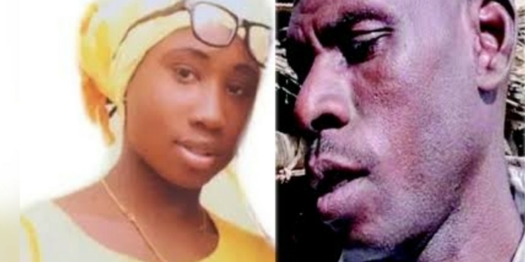 L-R  Leah sharibu, Nathan Sharibu