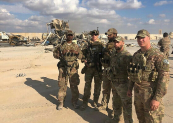 Depict of US soldiers