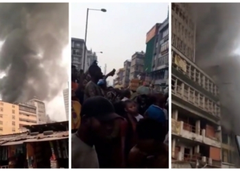 Scene of fire incident