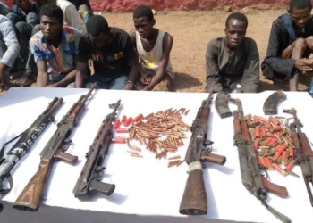 Filed Photo: Fulani Herdsmen arrested with arms