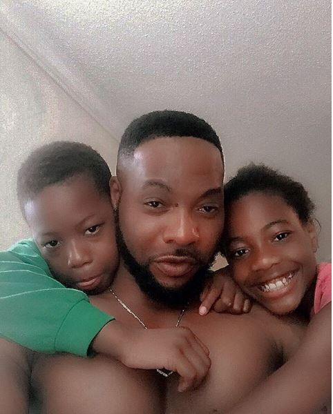 Bolanle Ninalowo and kids