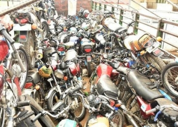 File Image: Impounded Motorcycles
