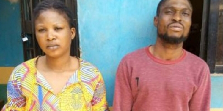 The couple Ayuba Olufowobi and Shukurat Olufowobi