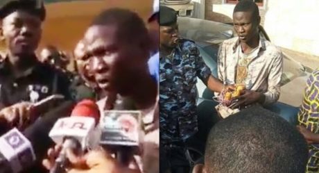 Video: “My name is Nathaniel Samuel” – Suspected suicide bomber caught in Kaduna church insists