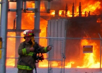 File Image: Power Plant Fire Outbreak