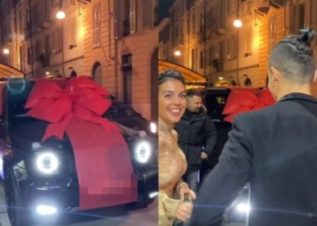 Cristiano Ronaldo's Girlfriend Georgina Rodriguez gifts him a Mercedes AMG