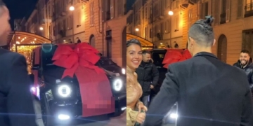 Cristiano Ronaldo's Girlfriend Georgina Rodriguez gifts him a Mercedes AMG