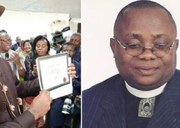 Bayelsa state governor, Senator Duoye Diri; Prophet Ekong Ituen