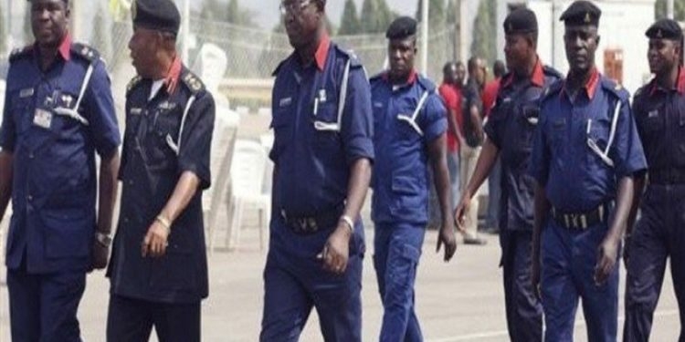 Depict of NSCDC officers