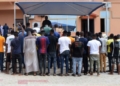 A cross section of alleged internet fraudsters