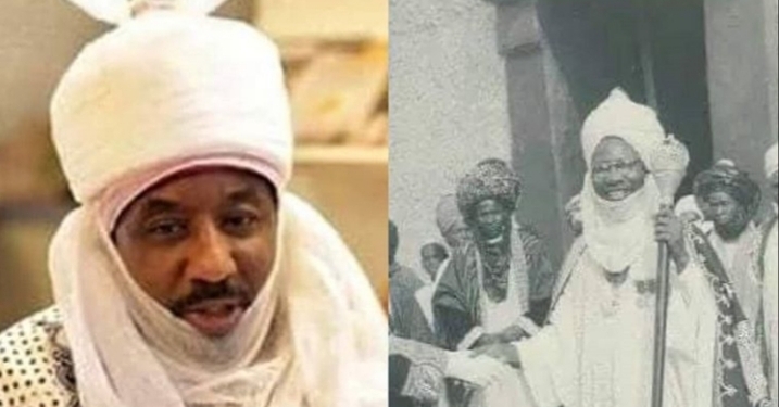 L-R Sanusi Lamido Ssnusi II, Muhammadu Sanusi I