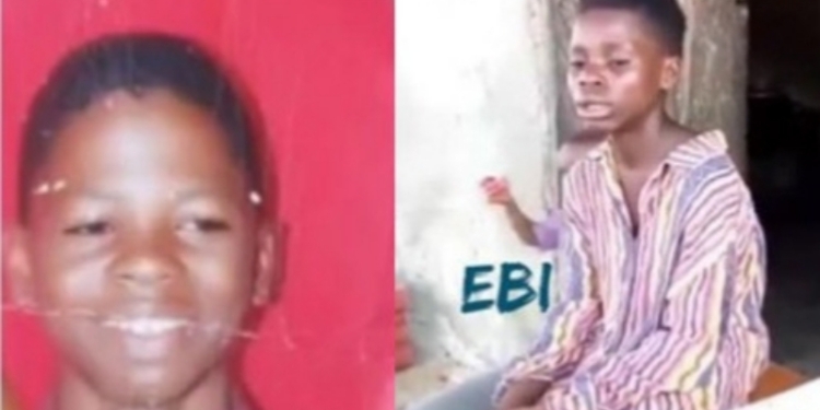 L-R the deceased elder brother, the suspect