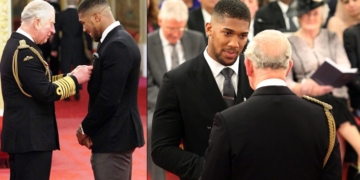 Anthony Joshua self-isolating after meeting Prince Charles before he tested positive for coronavirus