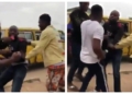 Residents beat up SARS officers for crushing little boy's leg while chasing suspected fraudster