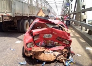 Tragedy as five vehicles crash at River Niger bridge