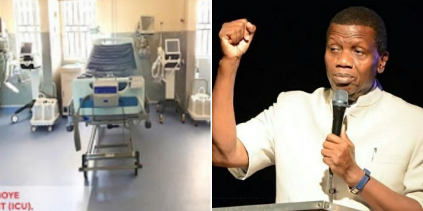 Coronavirus: Pastor Adeboye donates ICU beds, ventilators to Lagos, others