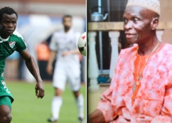 Nigerian Footballer Taye Taiwo’s father has died