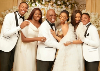 Wife Of Billionaire Businessman Shade Okoya Debunks Rumours That Entire Family Was Infected With COVID-19