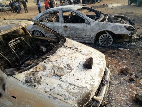 Angry youths burn police station in Katsina